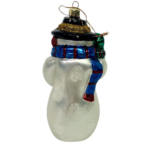 European Style Blown Glass Christmas Tree Ornaments Santa Claus Snowman Holiday - Picture 12 of 16